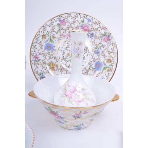 364 - Collection of French vintage 20th century Limoges porcelain pieces. Comprised of a Maryvonne Le Gail... 