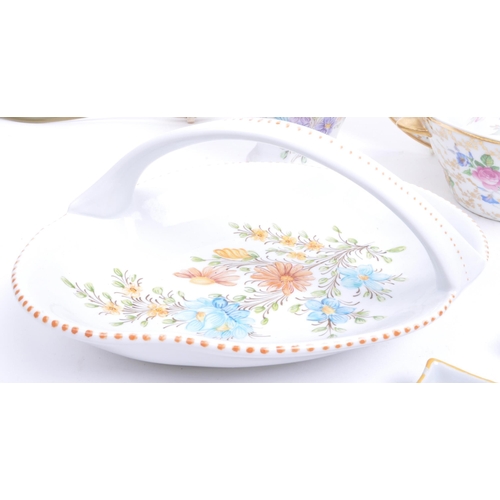 364 - Collection of French vintage 20th century Limoges porcelain pieces. Comprised of a Maryvonne Le Gail... 