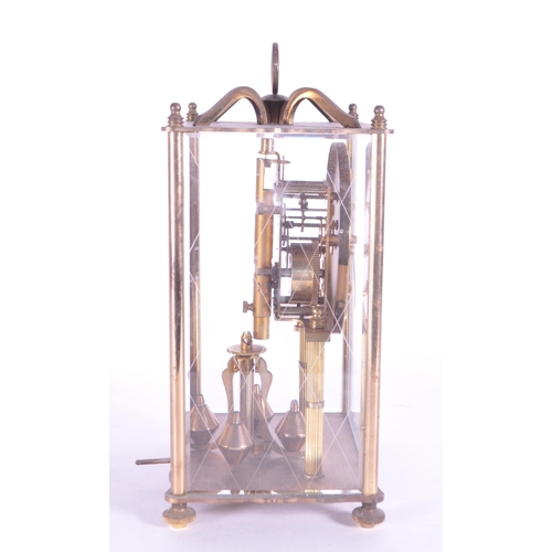 262 - Koma, Getrmany - A vintage 20th century 1970s Koma mantel carriage / anniversary clock. Having ring ... 