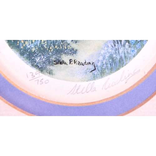 323 - Stella Parslow Reading - A collection of five 20th century limited edition framed and glazed acrylic... 