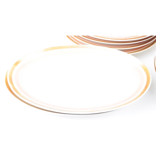 360 - 1930s art deco French TLB-Touze Limoges Lemaitre Freres & Blancher china dinner service. Each pi... 