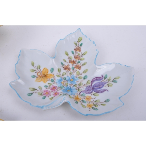 364 - Collection of French vintage 20th century Limoges porcelain pieces. Comprised of a Maryvonne Le Gail... 