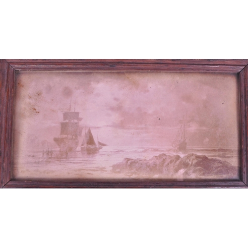 365 - Ezra Elma Keene (1853 - 1929) - Two Victorian 19th century prints depicting seaside landscapes from ... 