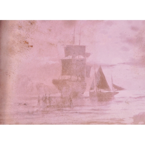 365 - Ezra Elma Keene (1853 - 1929) - Two Victorian 19th century prints depicting seaside landscapes from ... 