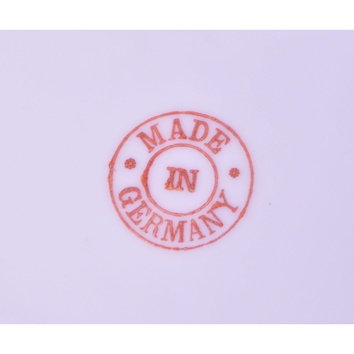 397 - 1890 Victorian pink lustre porcelain china Clifton Suspension Bridge souvenir ware. Comprised of a t... 