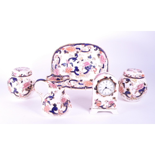 398 - Mason's Mandalay - Collection of early 20th century ceramic tableware. To include a pair of lidded g... 