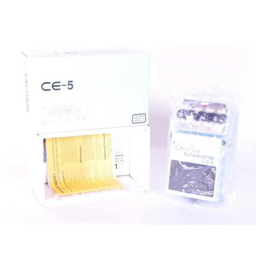 403 - Boss CE-5 super chorus ensemble signal processor electric guitar pedal. Housed in an original brande... 