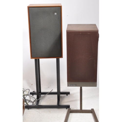 406 - A collection of vintage mid 20th century Hi-Fi equipment. The collection to include a BSR McDonald M... 