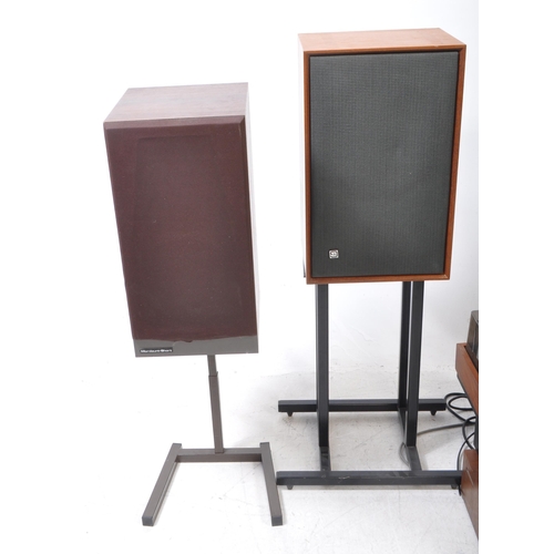 406 - A collection of vintage mid 20th century Hi-Fi equipment. The collection to include a BSR McDonald M... 