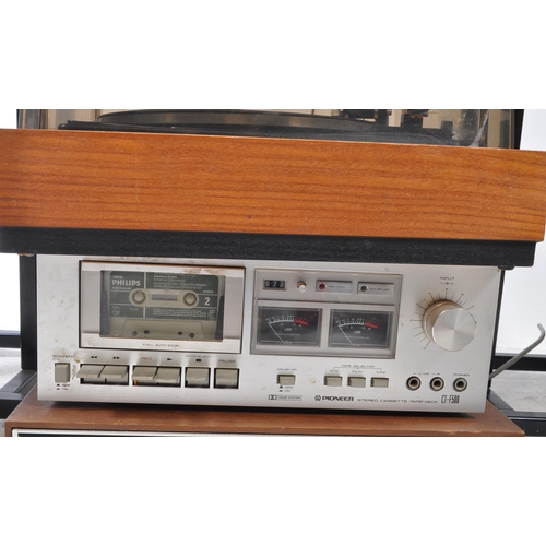 406 - A collection of vintage mid 20th century Hi-Fi equipment. The collection to include a BSR McDonald M... 