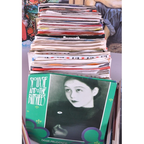 401 - Collection of late 20th century Motown, rock and pop LP and 45s vinyl records. Including artists suc... 