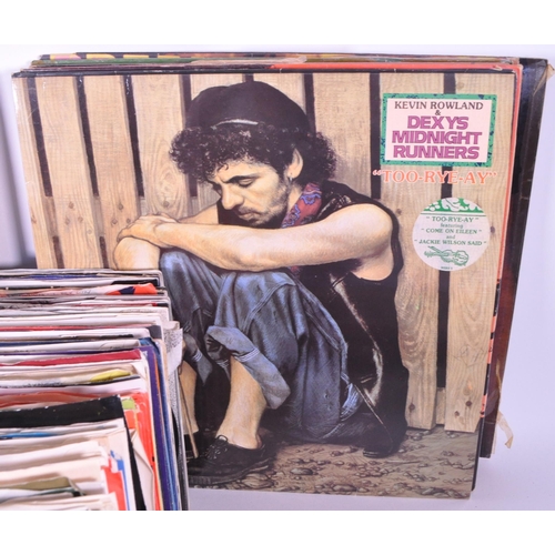 401 - Collection of late 20th century Motown, rock and pop LP and 45s vinyl records. Including artists suc... 