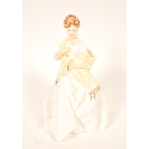 131 - Royal Worcester - Collection of late 20th century china porcelain lady figures. Examples including F... 