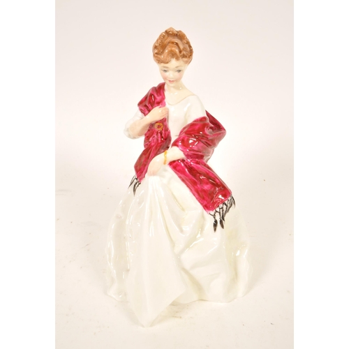 131 - Royal Worcester - Collection of late 20th century china porcelain lady figures. Examples including F... 