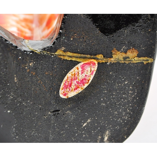 161 - Collection of four Murano style studio glass clown figures. Including a Daysun decanter in a red and... 