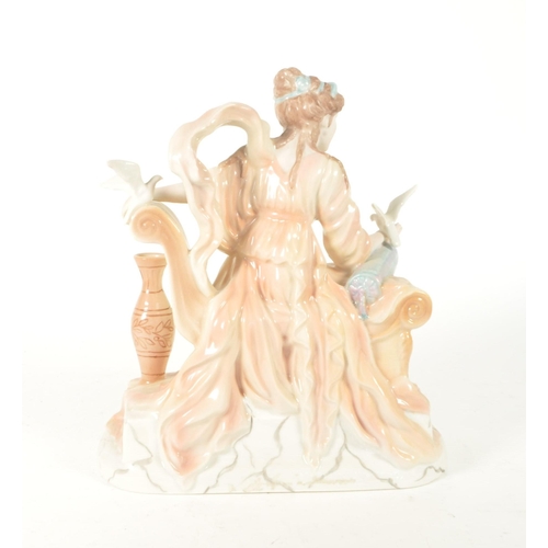 12 - Wedgwood - 1996 porcelain classical figure titled Captivation from the Classical Collection series. ... 