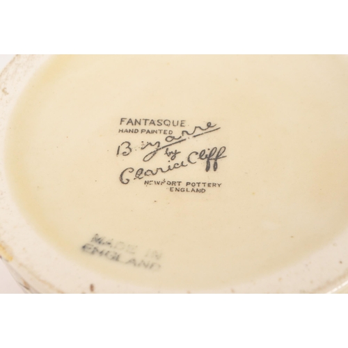 3 - Clarice Cliff - Bizarre - Early 20th century art deco ceramic honey pot hand painted in the Fantasqu... 