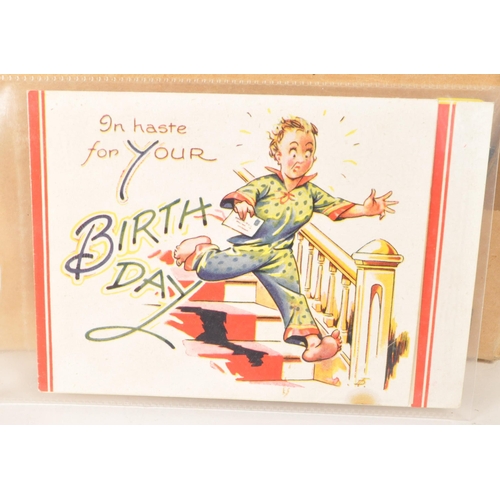 Large collection of 20th century comical rude novelty cartoon postcards ...