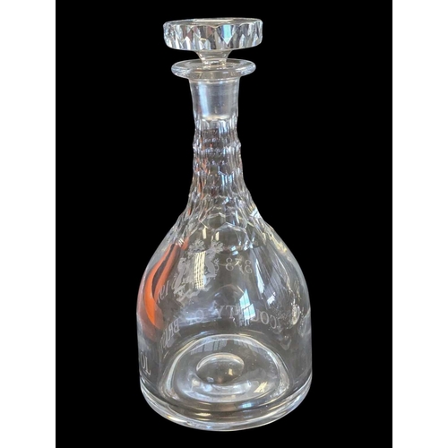 109 - 1973 Bristol 600th Anniversary glassware and china cup. Comprising six liqueur / sherry glasses, a g... 