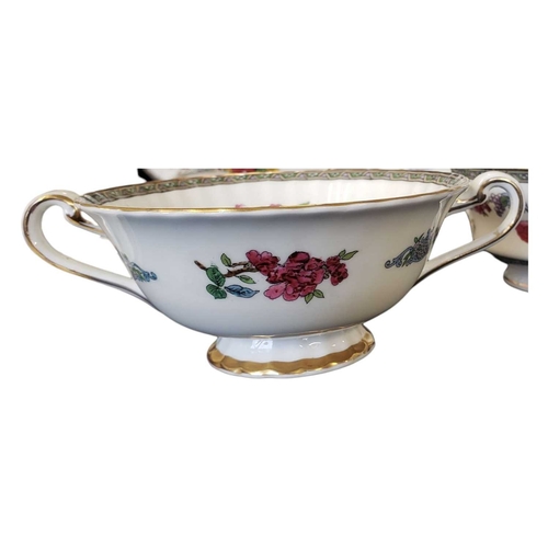 117 - Paragon, England - A vintage 20th century fine bone china / porcelain tea service. Tree of Kashmir p... 