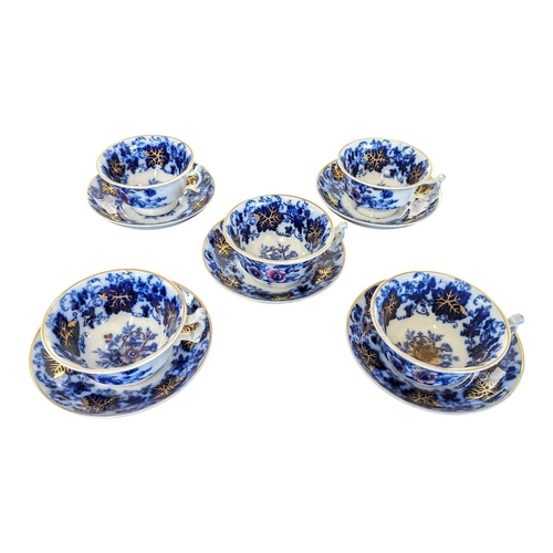 137 - Collection of early 19th century Victorian ironstone china dinnerware. To include Mason's serving pl... 