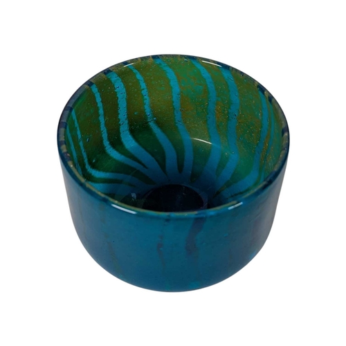 141 - A collection of late 20th century vintage retro studio glass. To include two Murano fish, an azurine... 