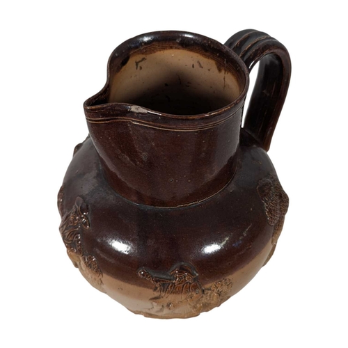 144 - A late 19th / 20th century ironstone and stoneware household pieces. Comprising a Doulton Lambeth tw... 