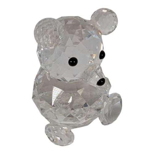 145 - Swarovski - Collection of late 20th century crystal glass animal figures. Comprising a candlestick h... 