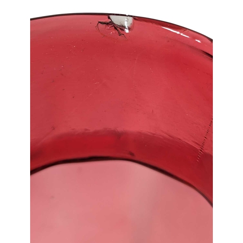 147 - A collection of 19th century and early 20th century coloured glassware. To include a Venetian gilded... 