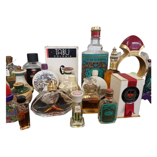 30 - Collection of late 20th / 21st century vintage perfume bottles. To include Devon Violets pottery sce... 