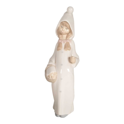 37 - Collection of four late 20th century Lladro porcelain figures. Comprised of Shepherdess with Basket ... 