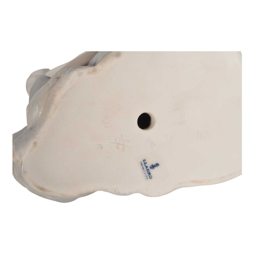 37 - Collection of four late 20th century Lladro porcelain figures. Comprised of Shepherdess with Basket ... 