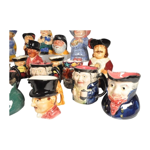 40 - Shorter & Sons - Collection of early 20th century Staffordshire pottery toby and character jugs.... 
