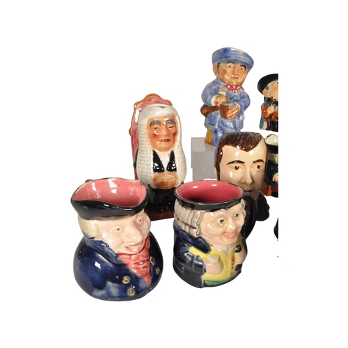40 - Shorter & Sons - Collection of early 20th century Staffordshire pottery toby and character jugs.... 