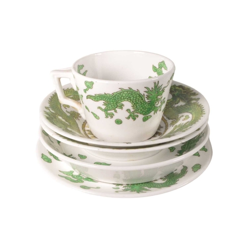 49 - Hammersley and Coalport - Early 20th century c. 1920s bone china part tea service. Features a mixtur... 