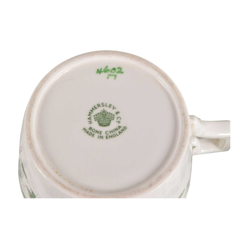 49 - Hammersley and Coalport - Early 20th century c. 1920s bone china part tea service. Features a mixtur... 