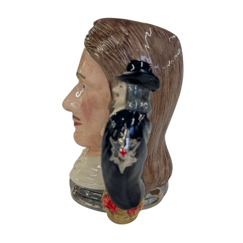 50 - Royal Doulton - 1994 porcelain limited edition Oliver Cromwell character jug D6968. No. 737 out of 2... 