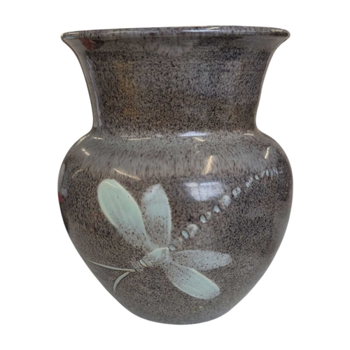 55 - Fishley Holland - Two pieces of 20th century studio pottery vases. Comprising a large baluster shape... 