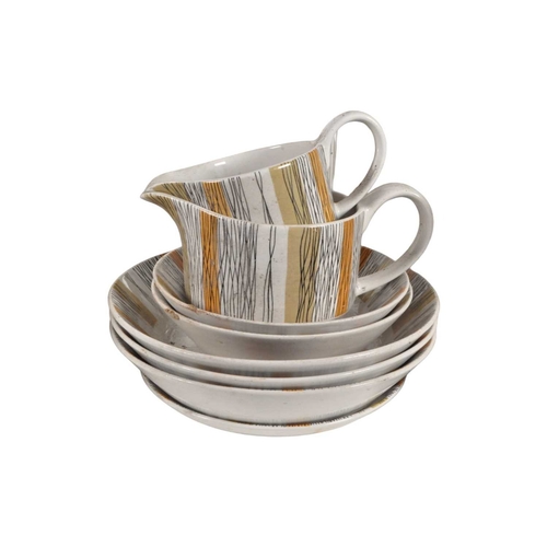 69 - Midwinter - Mid century 1960s retro ceramic dinner service in the Sienna pattern. Including a coffee... 