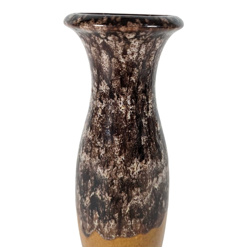 98 - West German - A retro mid century Scheurich - Keramik ceramic fat vase lava design studio art potter... 