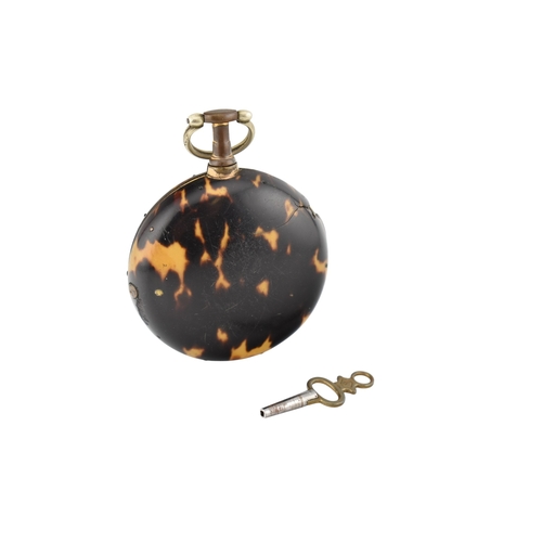 118 - A 19th century Greenwood of Rochester fusee movement pocket watch. The movement marked for maker, se... 