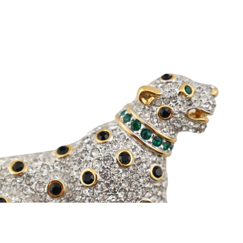 315 - Three boxed vintage Swarovski brooches, in original black Swarovski boxes as well as white outer box... 