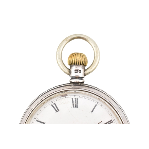 323 - An Edwardian hallmarked silver open-faced Waltham Mass pocket watch with serial number 11569938. The... 
