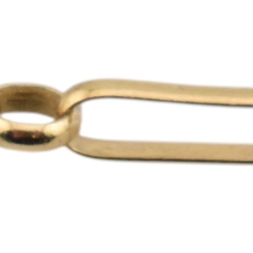 328 - A 9ct gold fancy linked necklace. Stamped 375. Weight 5g. Measures 45cm