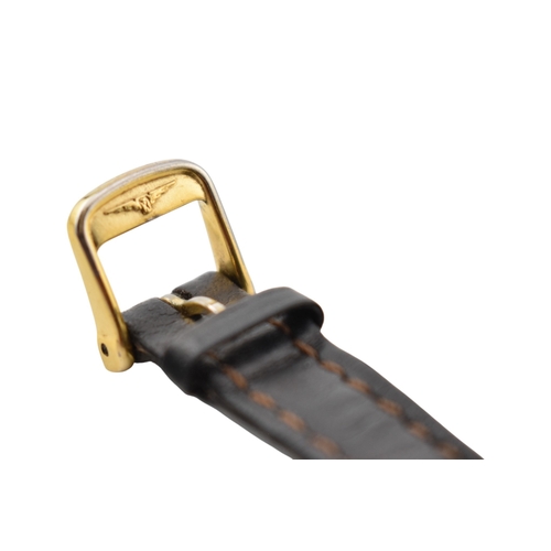 334 - LONGINES - A circa 1993 gold plated stainless steel quartz calendar wristwatch. Caseback with ref. L... 