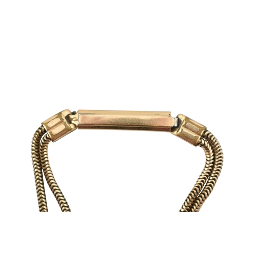 344 - A 9ct gold ' Record ' wristwatch. Arabic number dial with seconds dial at the 6 position. Set to a r... 