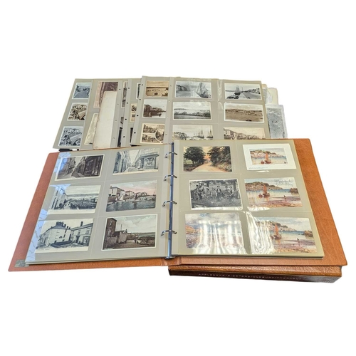 A collection of early to late 20th century vintage postcards from South ...