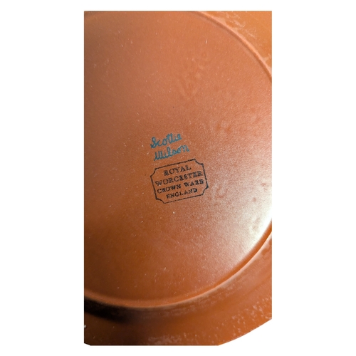 102 - Scottie Wilson for Royal Worcester - 1960s ceramic dinner service in the Birds and Fishes pattern. F... 