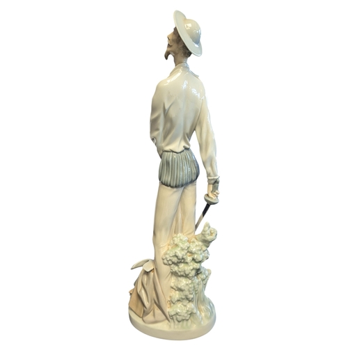 64 - Lladro - Late 20th century porcelain Don Quixote figure no. 4.854. Housed within the original box. F... 