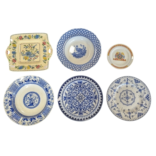 92 - Collection of Victorian and Edwardian plates. To include a Paragon china plate for the Coronation of... 